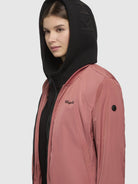 khujo-seeam-damen-jacke-rostrot-bomberjacke-h-ftlang-mit-einsatz image 7