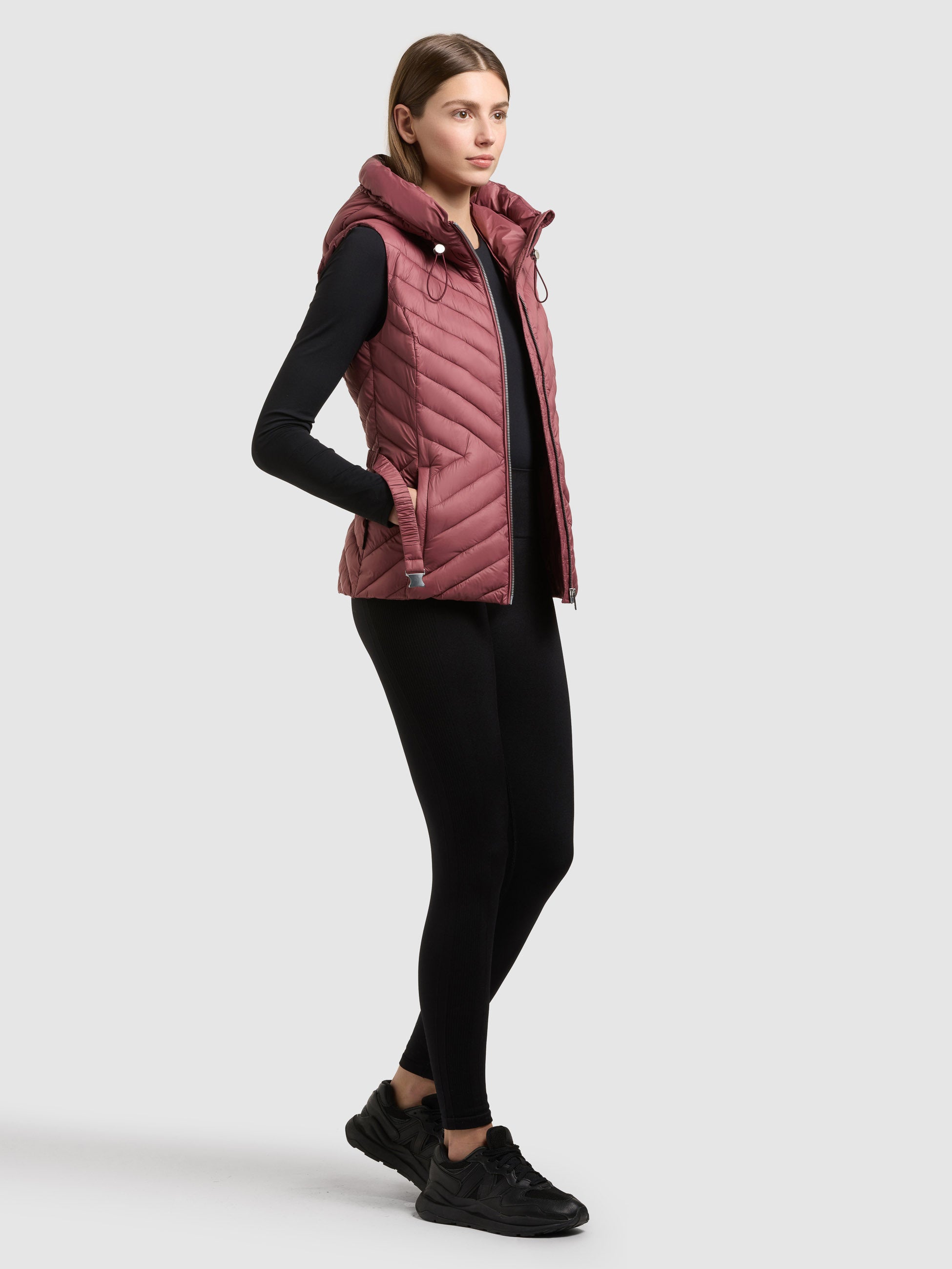 khujo-demie-damen-steppweste-fuchsia-slim-fit-mit-g-rtel image 6