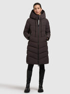khujo-coat-mikia3-damen-knielanger-steppmantel-in-moody-plum image 6