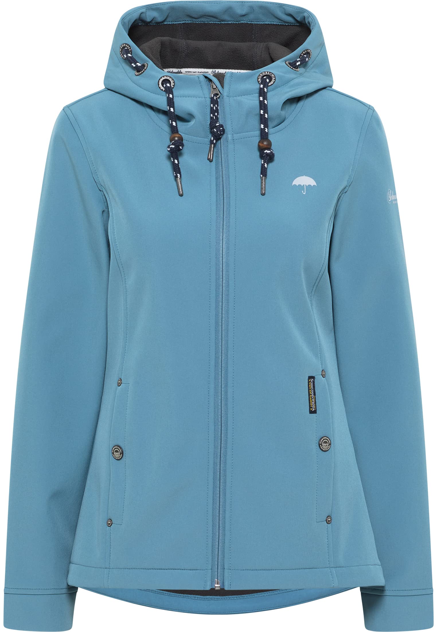 schmuddelwedda-damen-softshelljacke-wasserdicht-mit-fleece-und-kapuze image 7