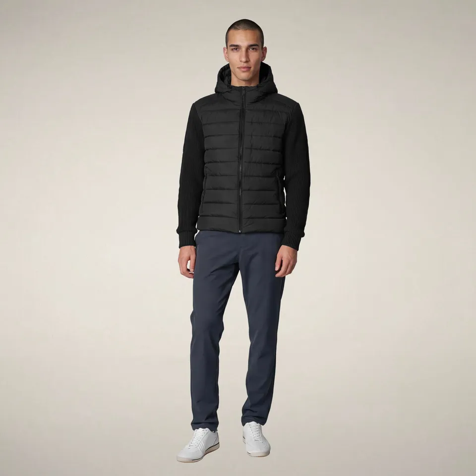 save-the-duck-fen-herren-steppjacke-schwarz image 1