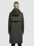 khujo-mantel-manao-dunkelgr-n-regular-fit-sommerparka image 3