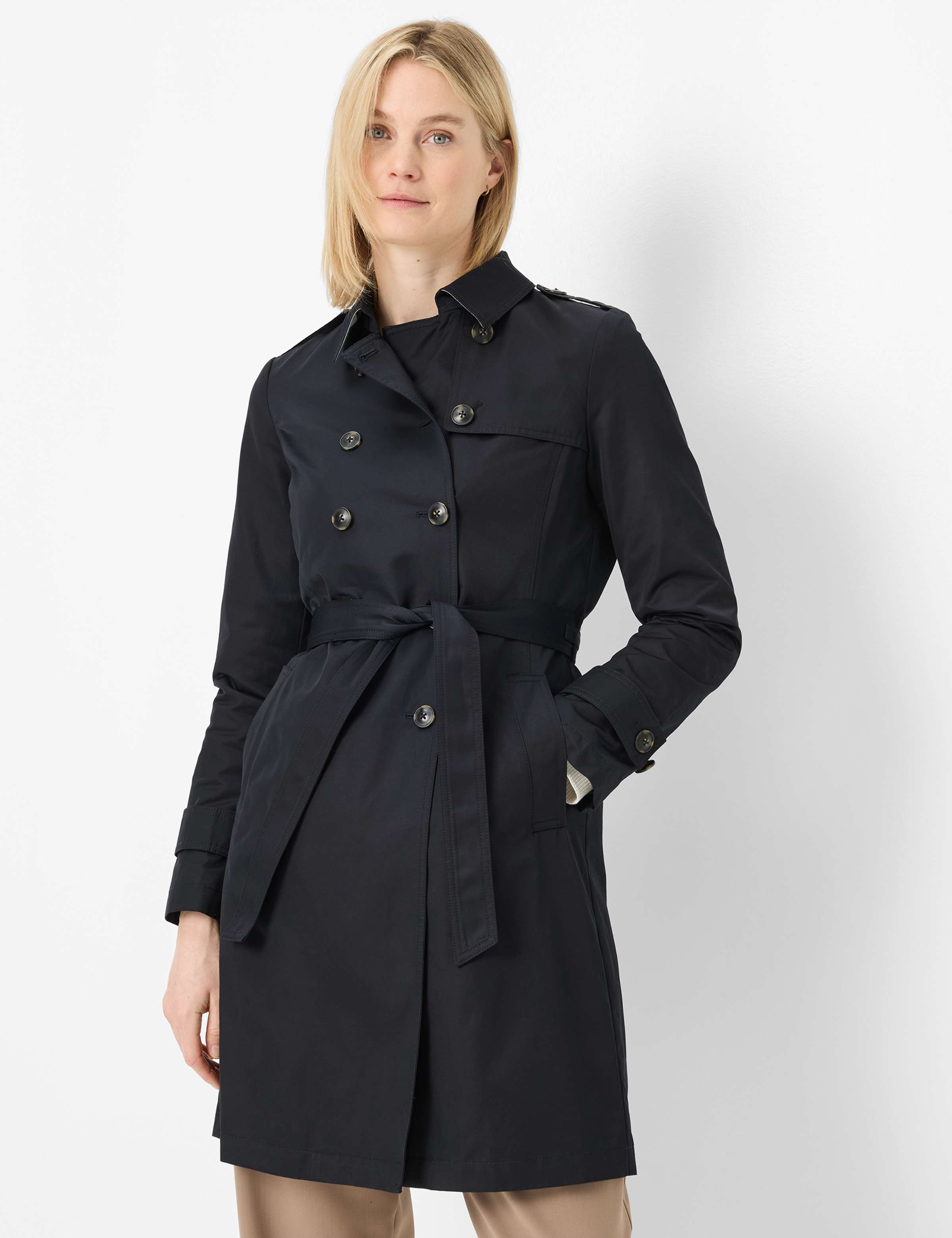 fuchs-schmitt-kurzmantel-london-damen-trenchcoat-doppelreihig-mit-g-rtel image 8