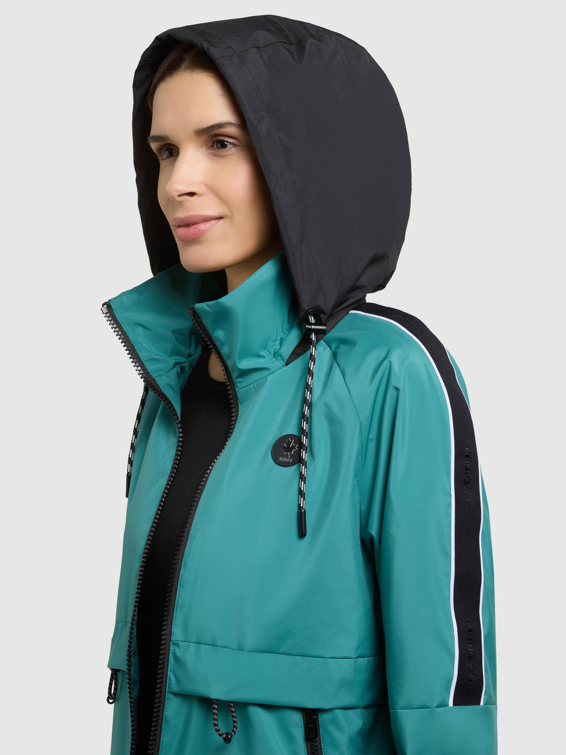 khujo-jacke-olia-north-sea-teal-damen-windbreaker-regenjacke image 7