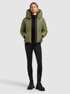 khujo-audrey-matt-damen-steppjacke-fern-green image 6