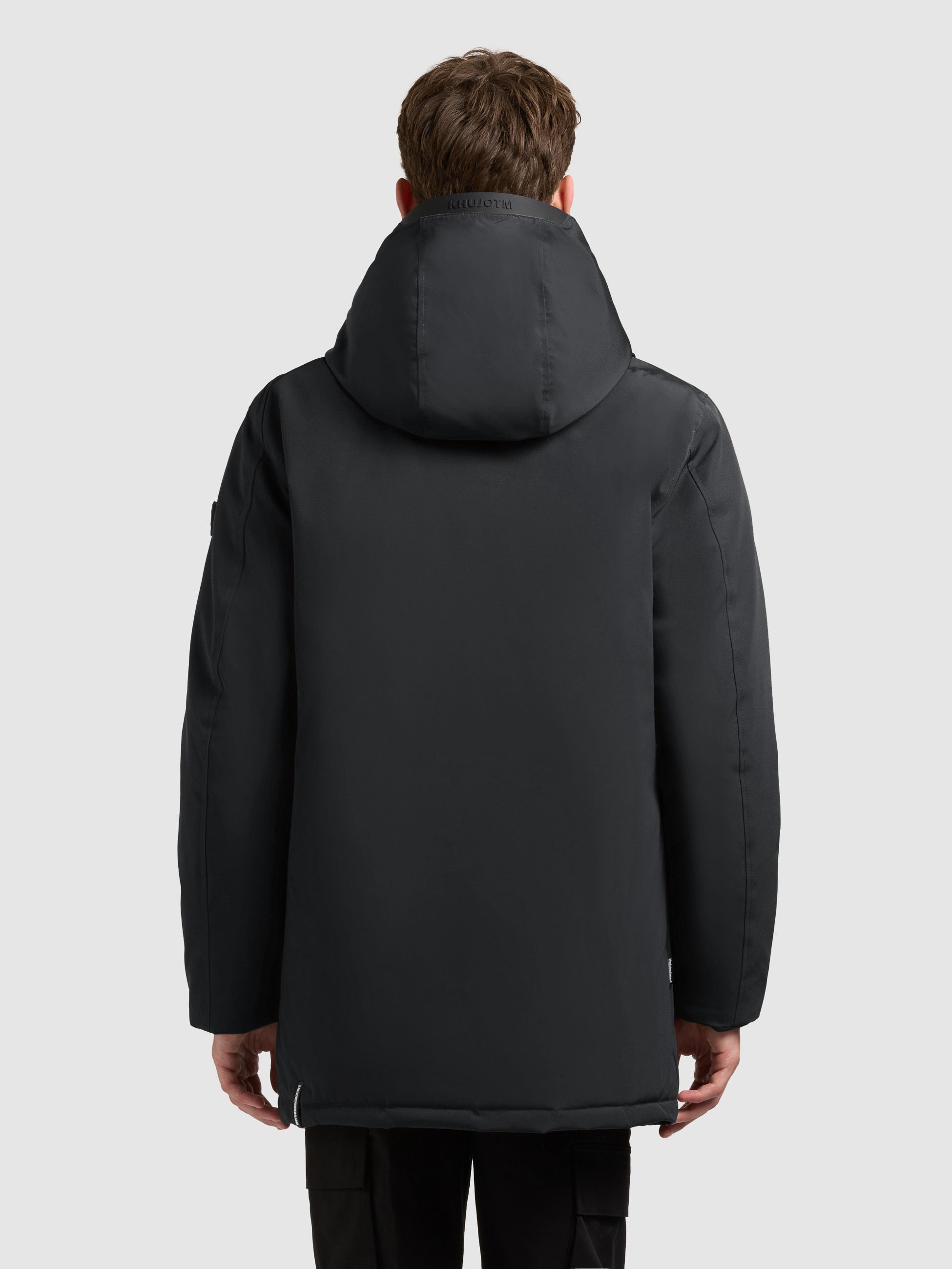 khujo-kann2-parka-winterjacke-obrage-grey-warm-wattiert-mit-kapuze image 3