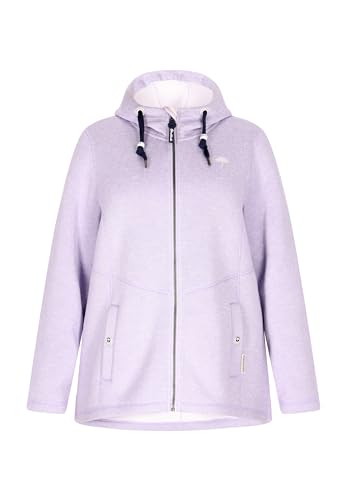 schmuddelwedda-damen-strickfleecejacke-hoodie-mit-rei-verschluss-und-kapuze image 5