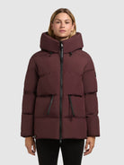khujo-ellis-damen-steppjacke-moscato-red image 4