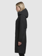 khujo-mantel-talvi-damen-kurzmantel-slim-fit-schwarz image 5
