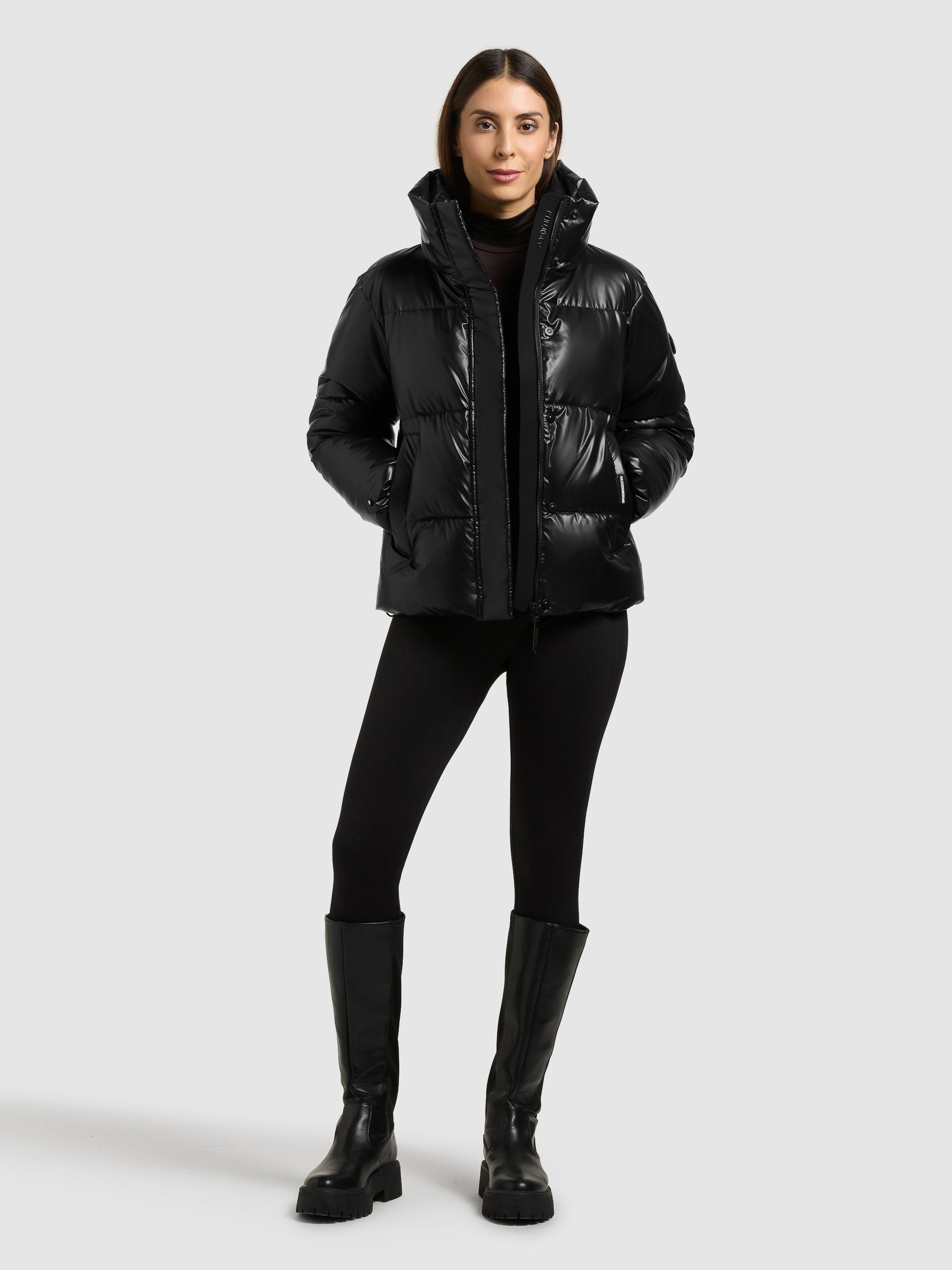 khujo-rinja2-damen-steppjacke-shiny-black-gl-nzende-h-ftlange-winterjacke-loose- image 2
