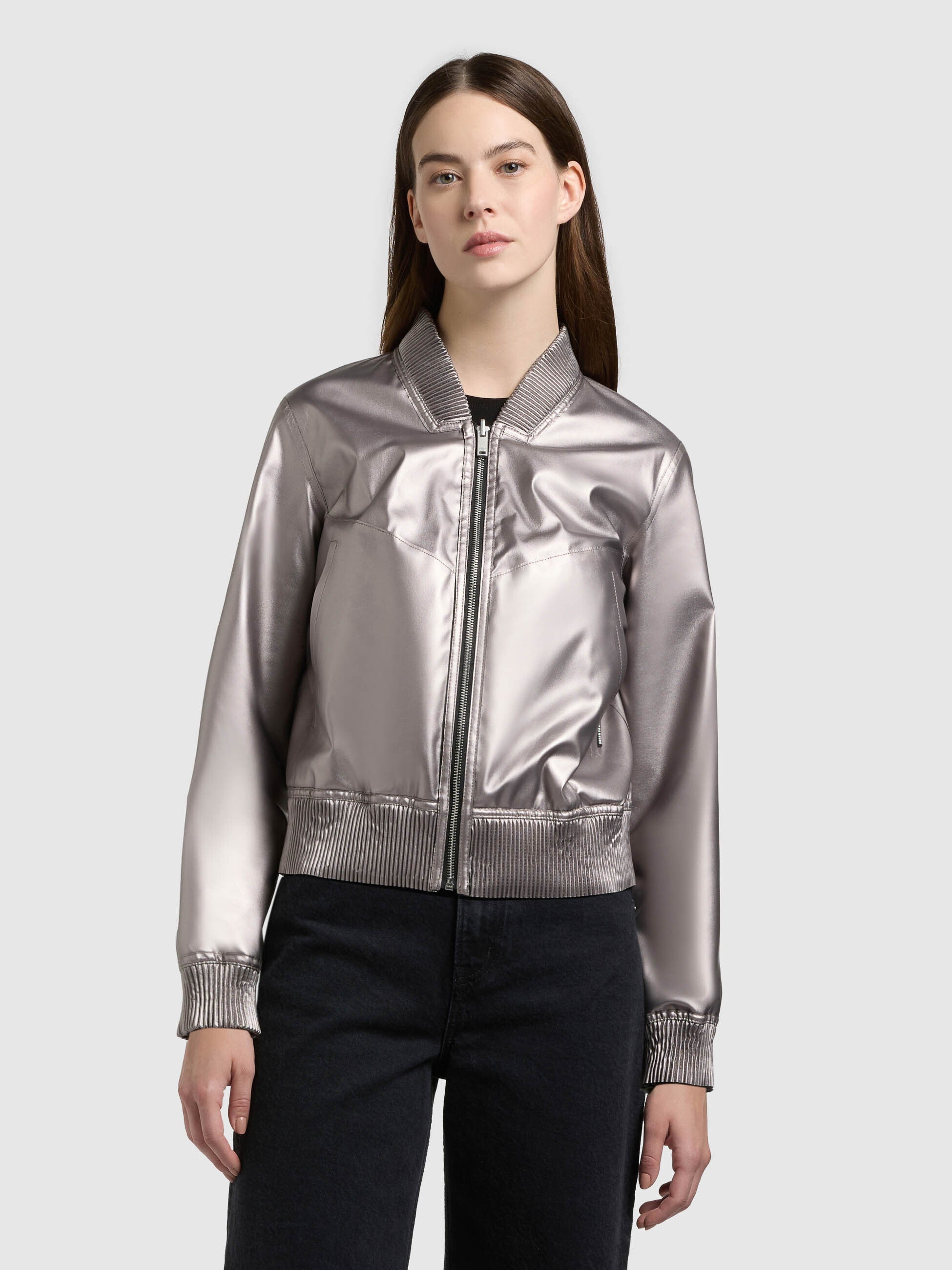 khujo-wendejacke-falena-black-blouson-aus-kunstleder-beidseitig-tragbar image 4