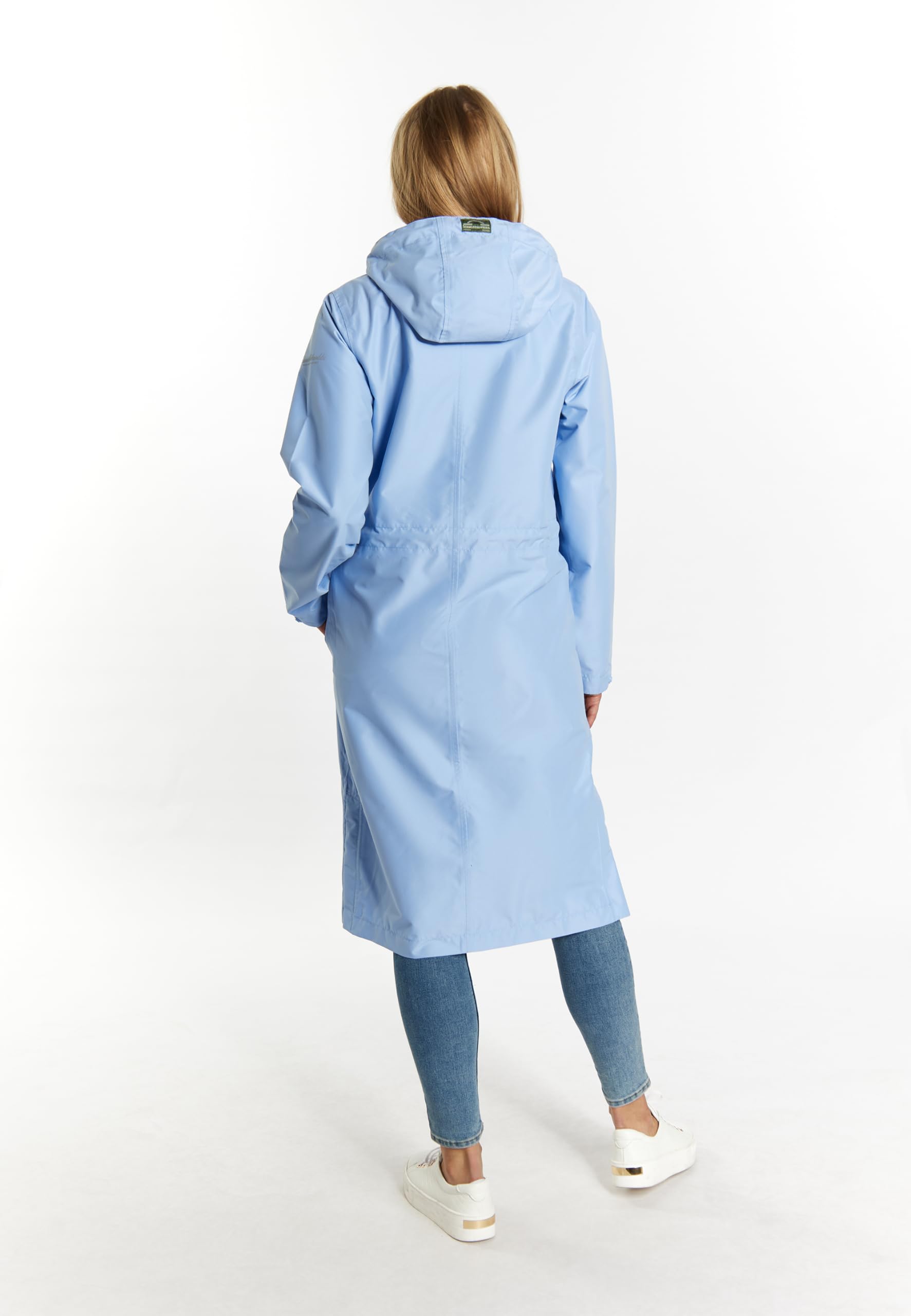 schmuddelwedda-damen-regenmantel-aus-recyceltem-polyester-nachhaltiger-langer-re image 5
