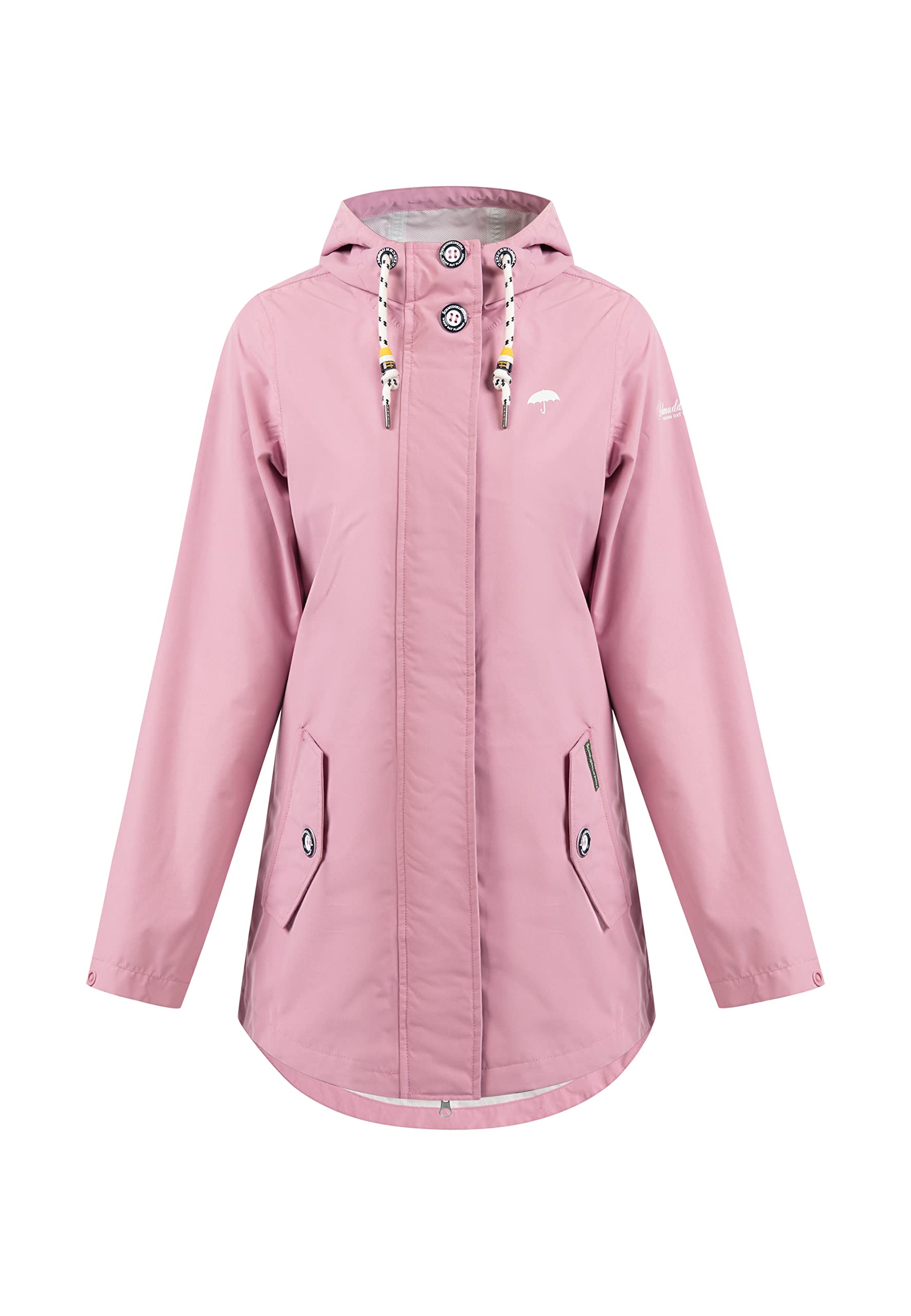 schmuddelwedda-damen-regenjacke-aus-recyceltem-material-nachhaltige-regenjacke image 1