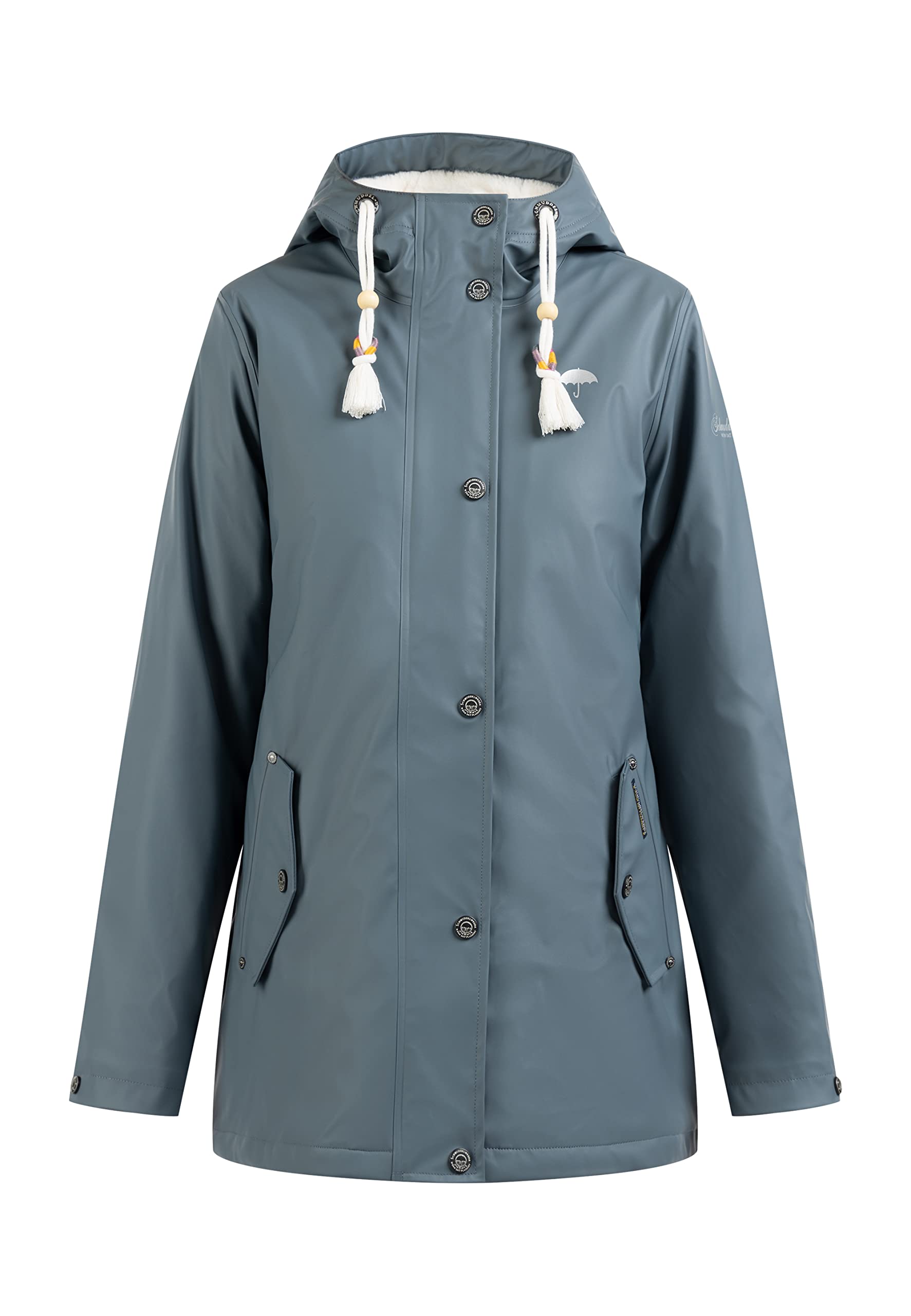 schmuddelwedda-damen-regenjacke-mit-webpelzfutter-3 image 1