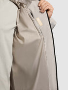 khujo-caius-damen-coat-light-gray image 8