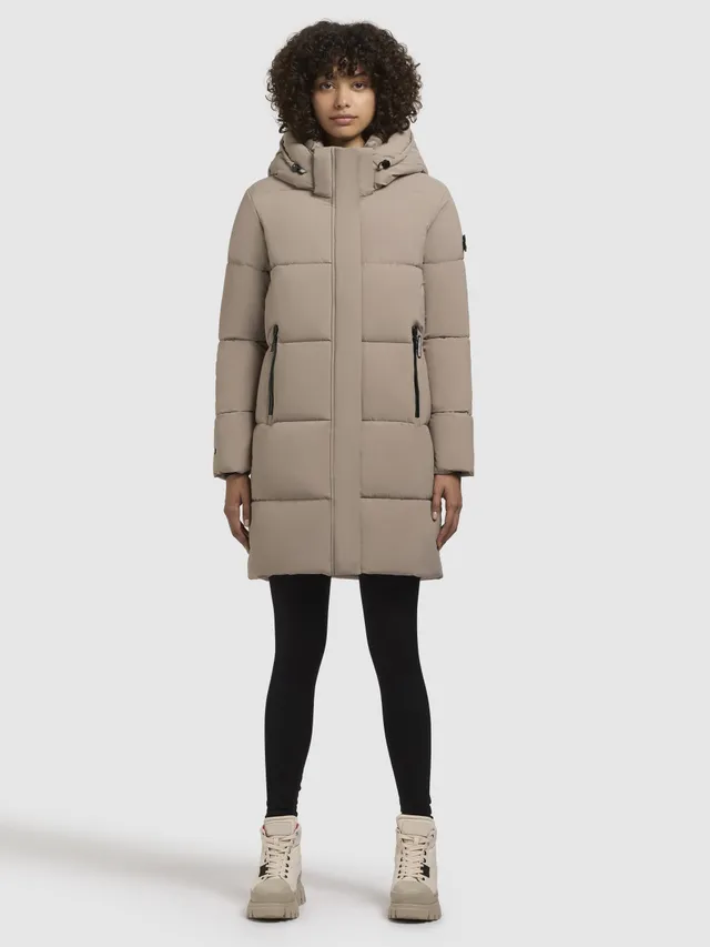 khujo-jacke-haya-matt-graubeige image 1