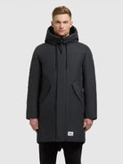 khujo-anth2-coat-obrage-gray-parka-mit-kapuze-loose-fit image 4