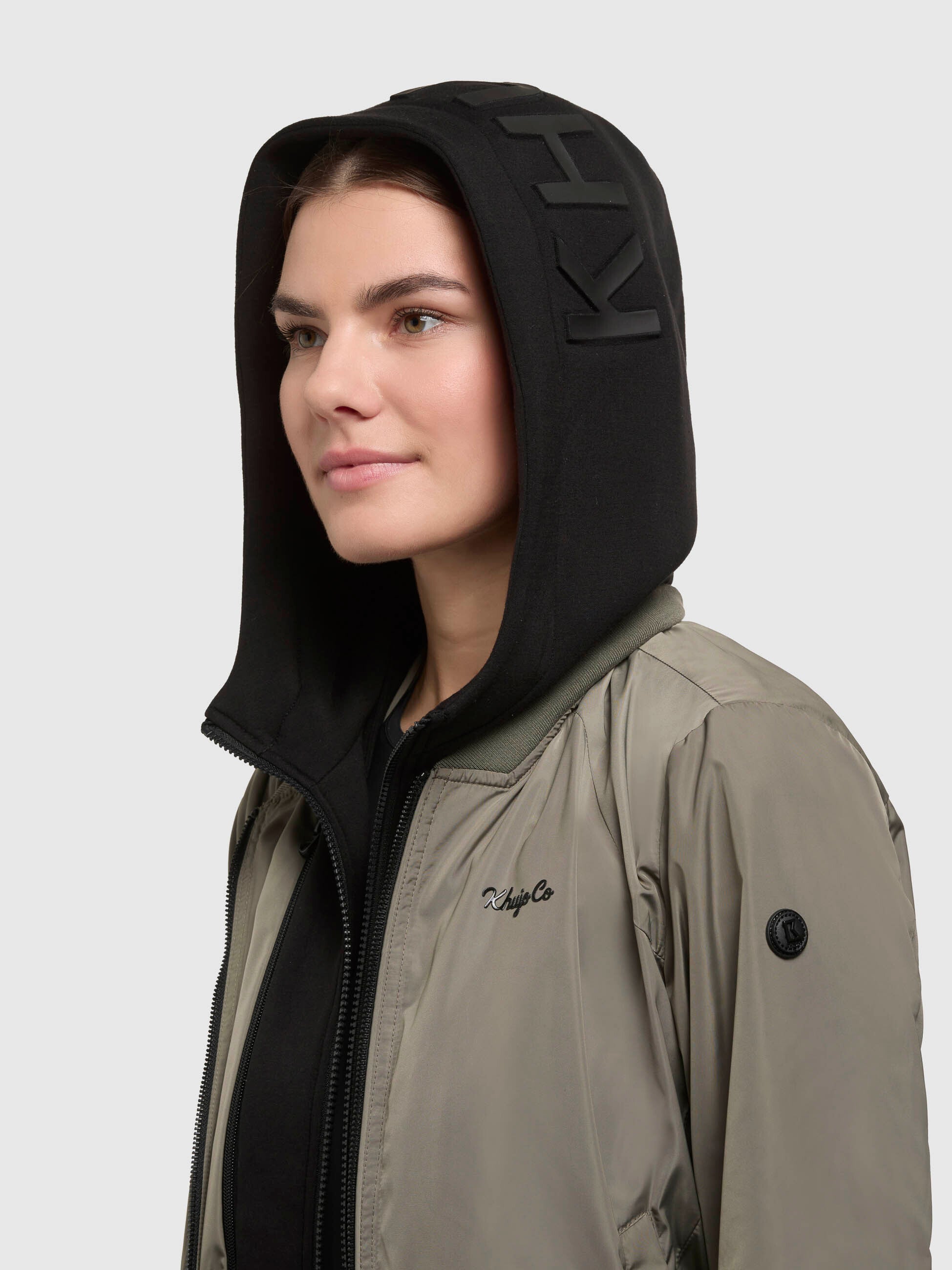 khujo-jacke-seeam-graugr-n-damen-bomberjacke-regular-fit image 7