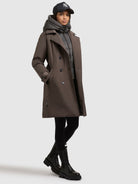 khujo-coat-gora-damen-trenchcoat-graphite-gray image 6