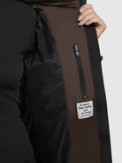khujo-coat-nikita-dark-brown-damen-steppmantel-knielang image 8