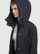 khujo-coat-venga-damen-kurzmantel-dark-blue-baumwollmix image 7