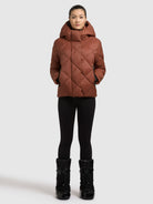 khujo-lilian-damen-steppjacke-russet-brown image 6
