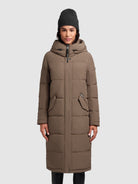 khujo-coat-dairi-city-taupe-knielanger-steppmantel-mit-kapuze-f-r-damen image 4