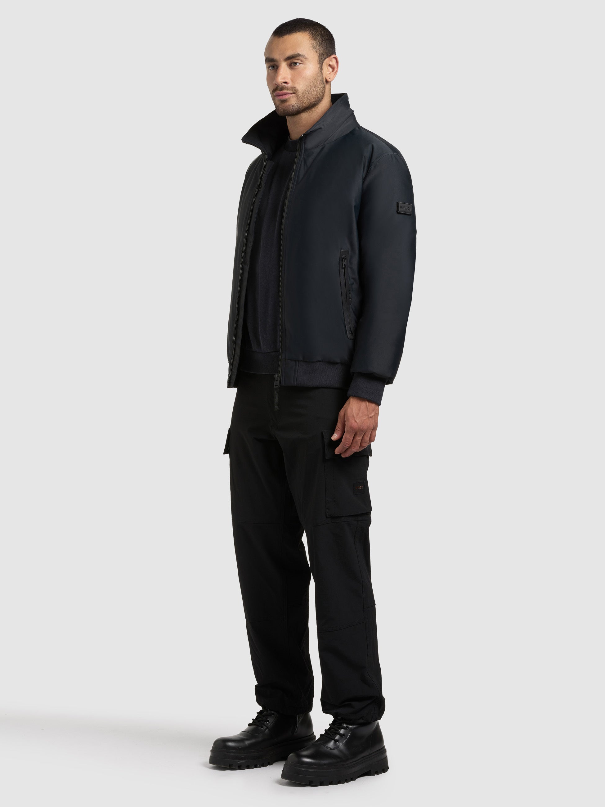 khujo-jacke-ginster-obrage-grey-blouson-fliegerjacke-mit-teddyfleece image 6