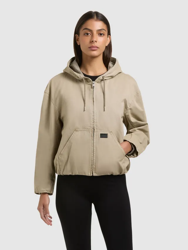 khujo-judy-damen-blousonjacke-mint-green-hoodie-style image 1