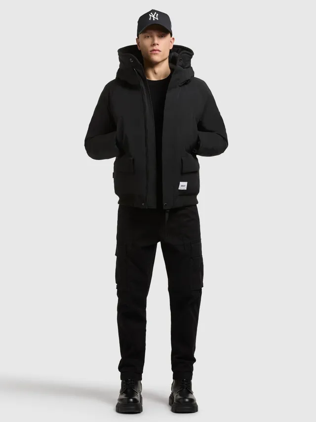 khujo-jacke-jafar-black-damen-kapuzenjacke image 1