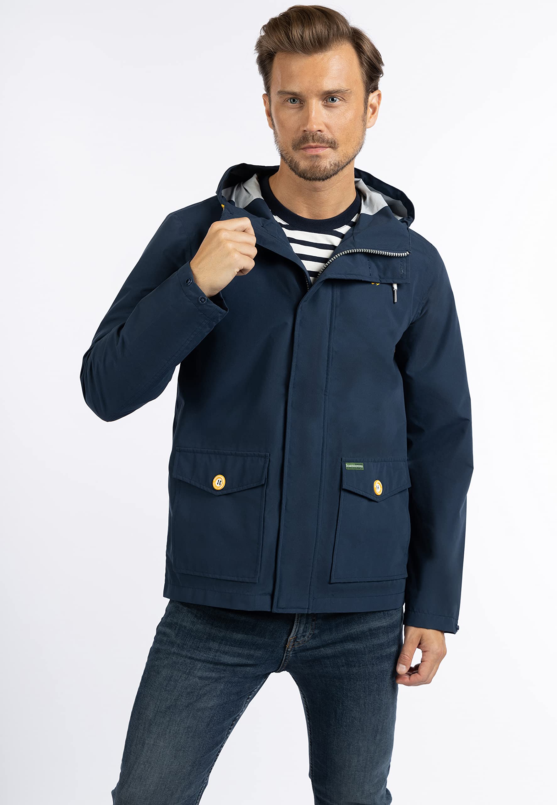 schmuddelwedda-herren-regenjacke-aus-recyceltem-material-wetterfeste-outdoorjack image 5