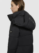 khujo-coat-rachel-matt-black-damen-steppmantel-knielang image 8