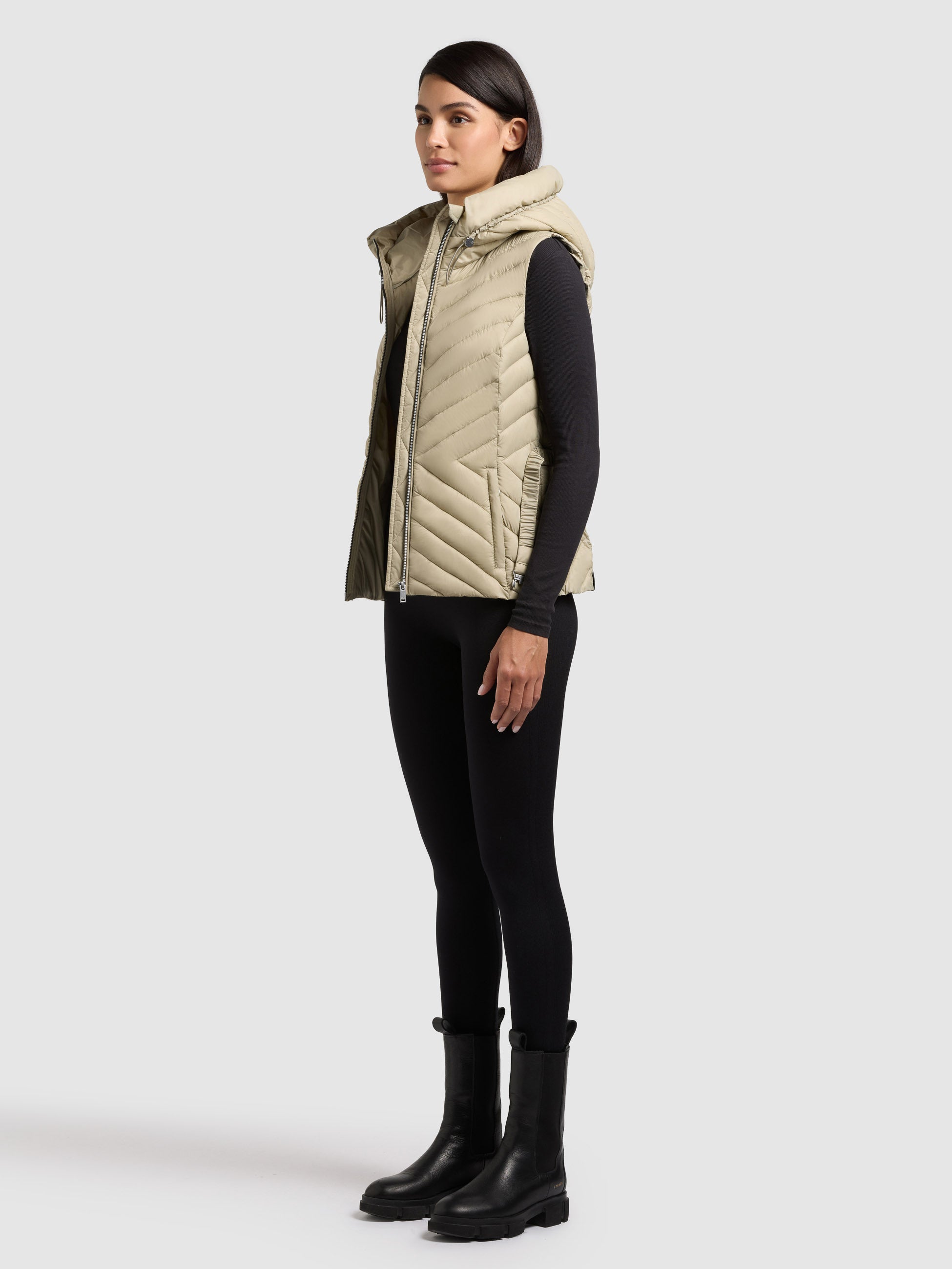 khujo-demie-steppweste-mint-green-slim-fit image 2
