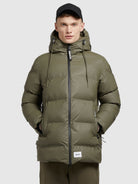 khujo-nabor-damen-steppjacke-oliv-kurz image 2