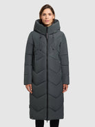 khujo-coat-linari-foam-green-wadenlanger-steppmantel-damen-mit-kapuze image 4
