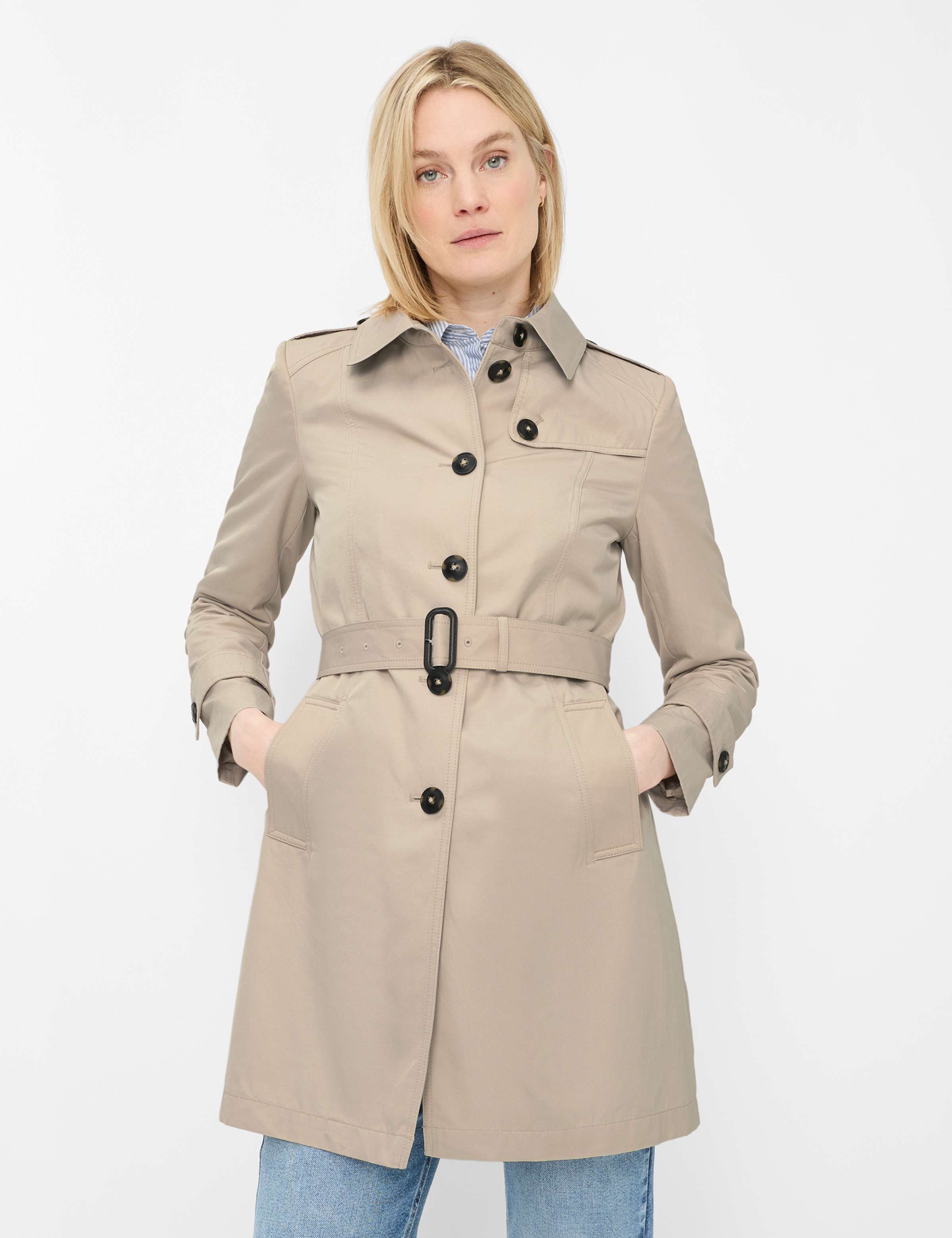fuchs-schmitt-trenchcoat-cambridge-damen-mit-g-rtel image 1