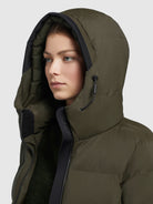 khujo-jacke-tanare2-khaki-damen-steppjacke image 8