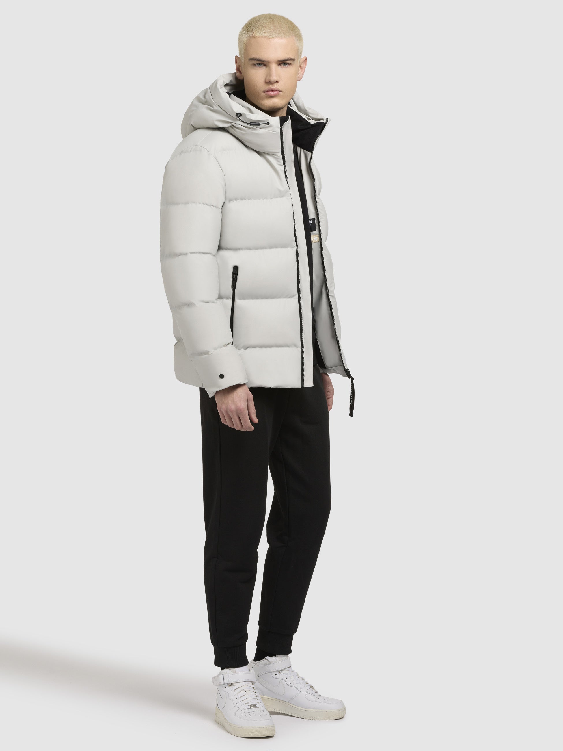 khujo-jacke-dover-hellgrau-steppjacke-h-ftlang-mit-kapuze image 2
