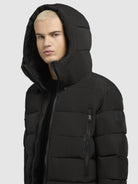 khujo-mantel-unker-dunkelgrau-gesteppter-parka-loose-fit image 7