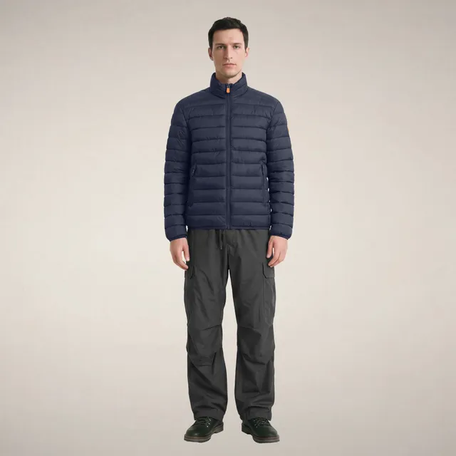save-the-duck-laurent-herren-steppjacke-blau-schwarz image 1