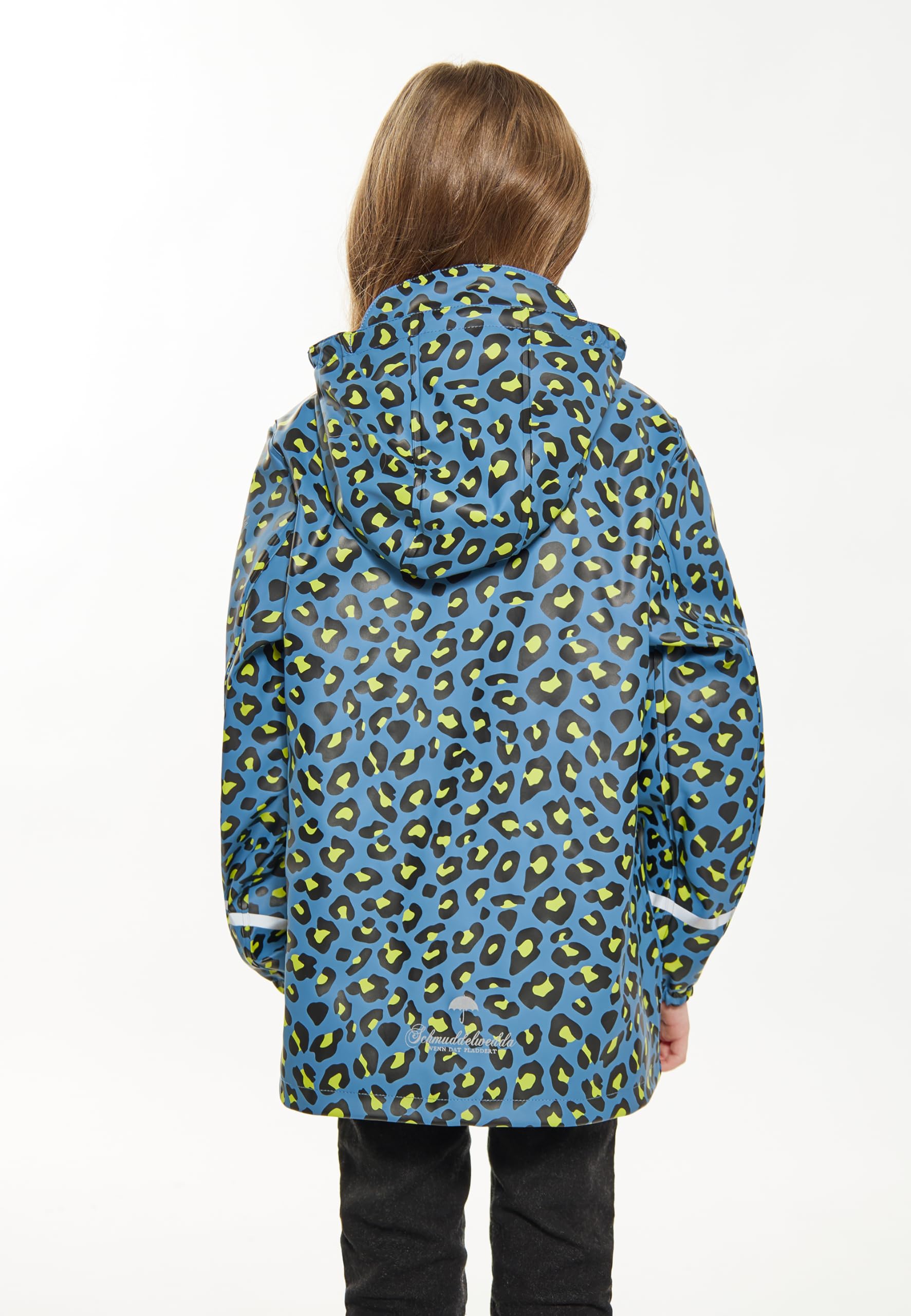 schmuddelwedda-m-dchen-regenjacke-tiermuster-mit-kapuze image 4