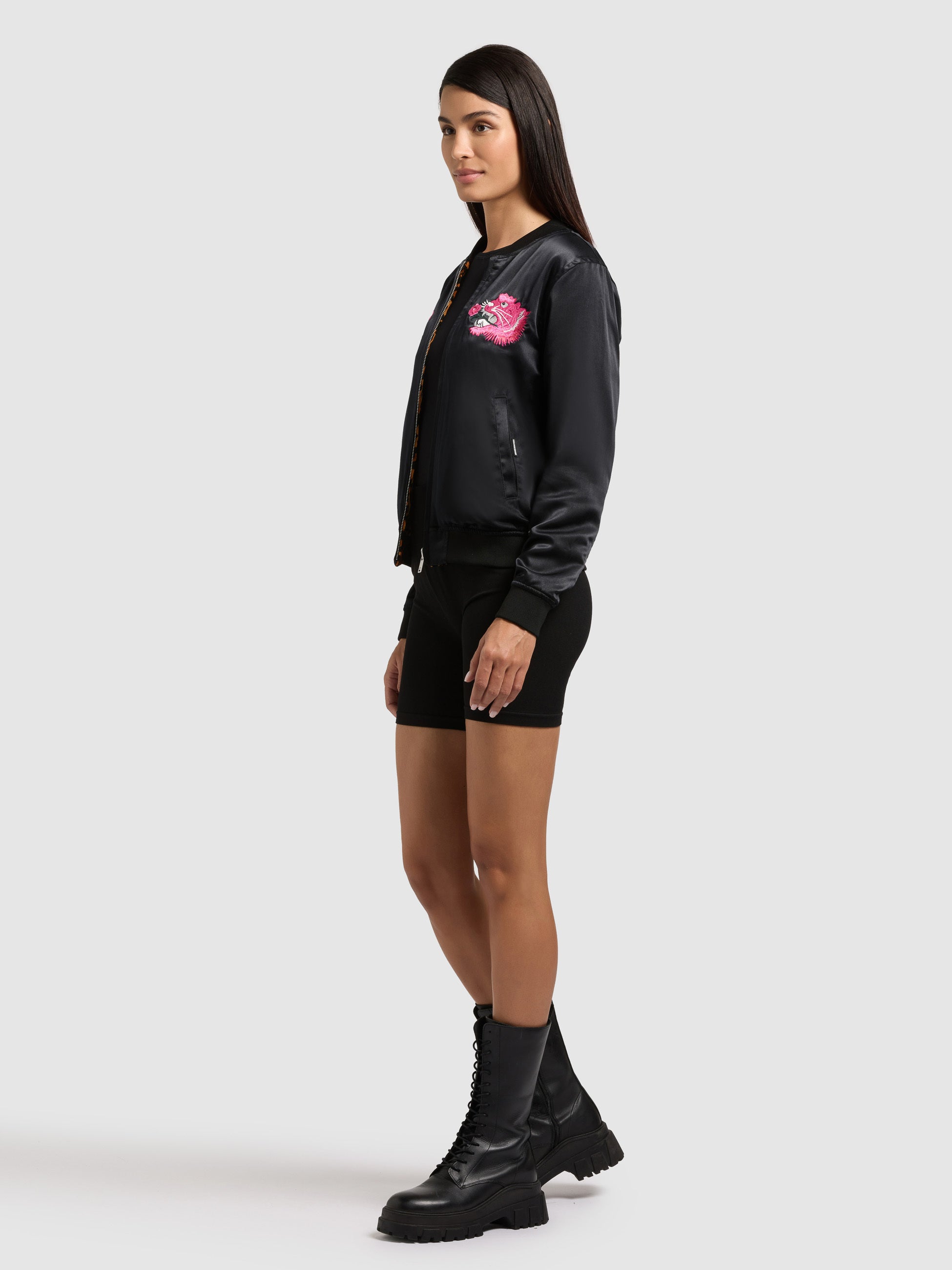 khujo-wendejacke-ruby-black-blouson-bomberjacke-damen-2-seitig image 6