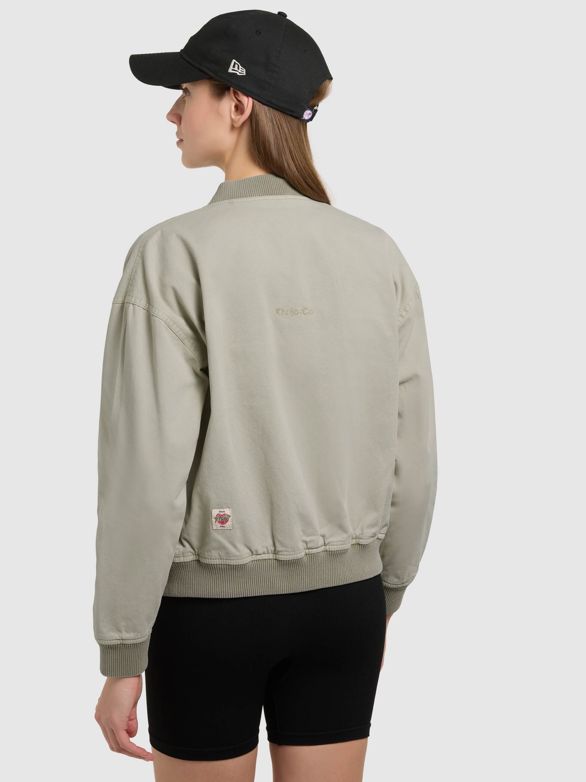 khujo-blousonjacke-inie-mint-green-damen-baumwoll-twill image 7