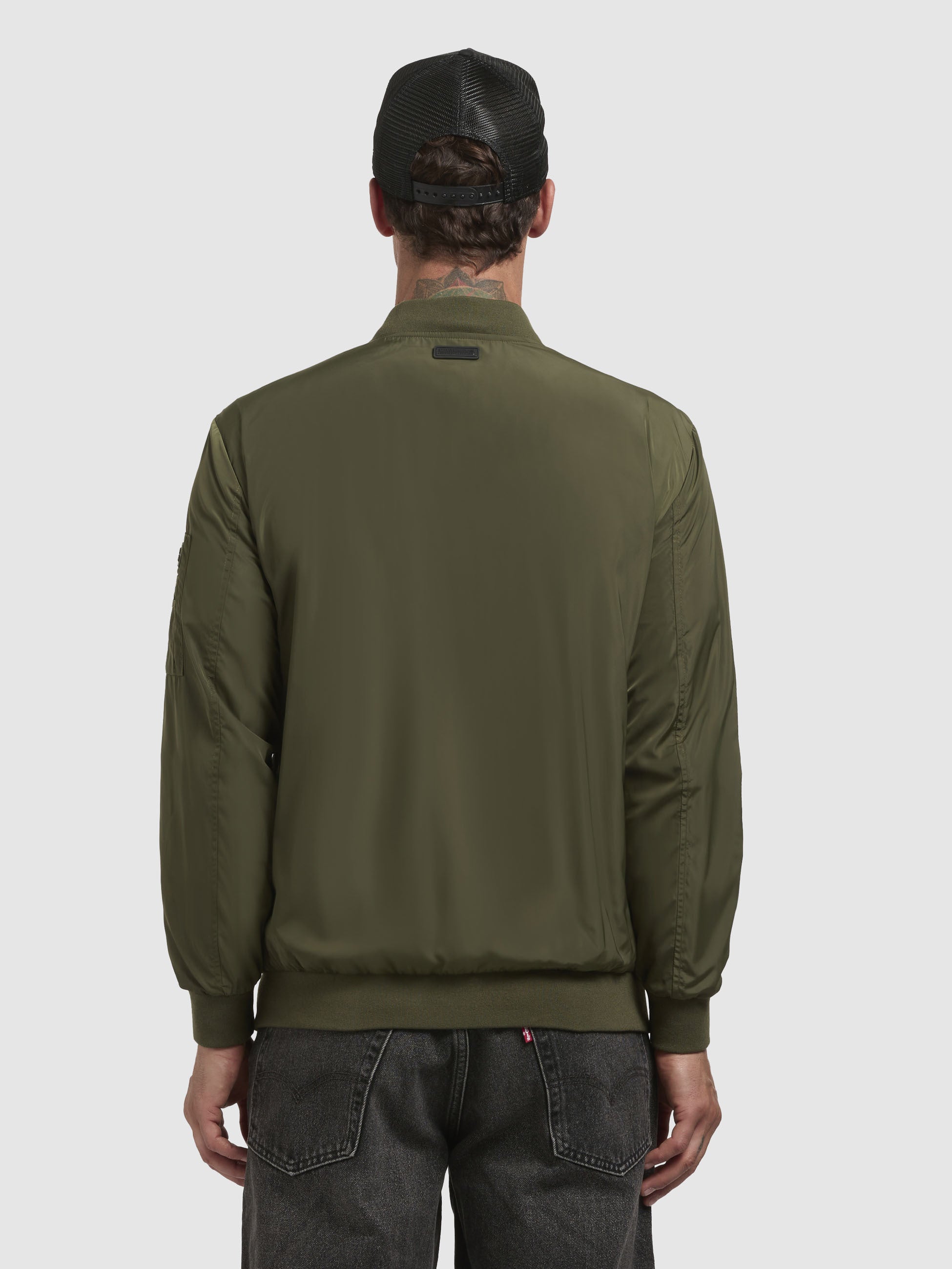 khujo-jacke-listener-olivgr-n-bomberjacke-blouson-h-ftlang image 3