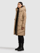 khujo-sunne-damen-wintermantel-cookie-beige image 2