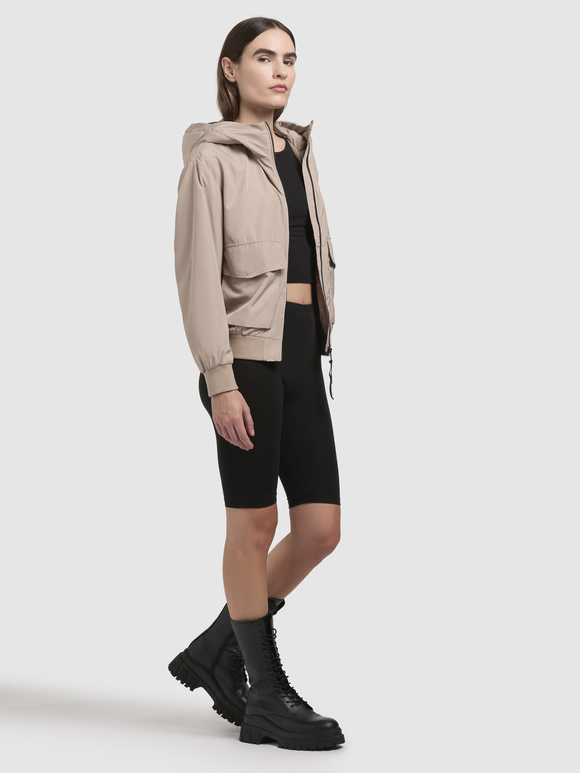 khujo-jacke-anov-beige-blouson-bomberjacke-mit-doppel-kapuze image 6
