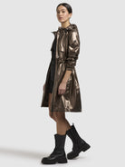 khujo-mantel-phoebe-damen-wintermantel-knielang-brown-metallic image 2