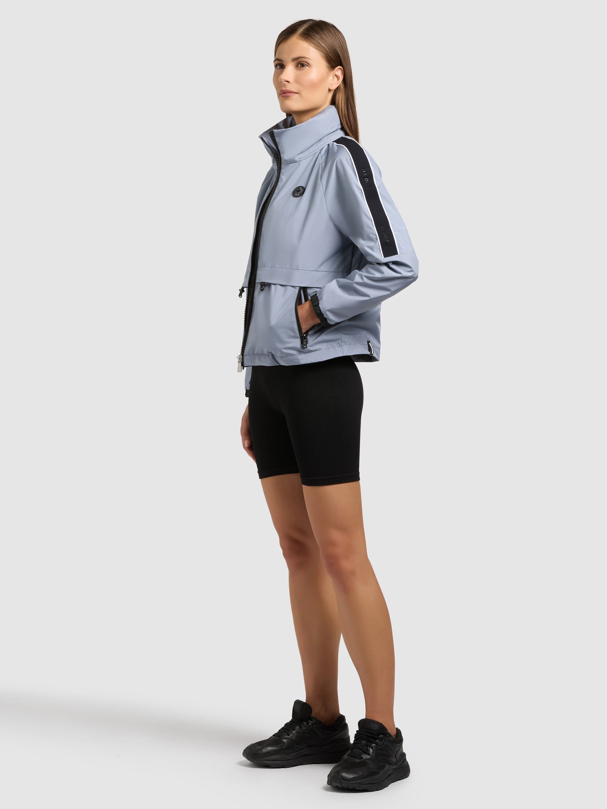 khujo-jacke-olia-misty-blue-damen-windbreaker-wasserabweisend image 7