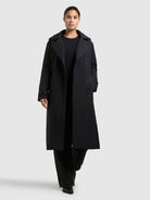 khujo-mantel-elena2-damen-trenchcoat-wintermantel-in-port-blue image 4