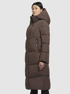 khujo-luga-damen-steppmantel-taupe-dunkel-loose-fit image 5